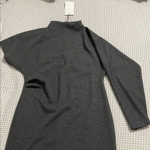 Zara Charcoal Gray Maxi Dress